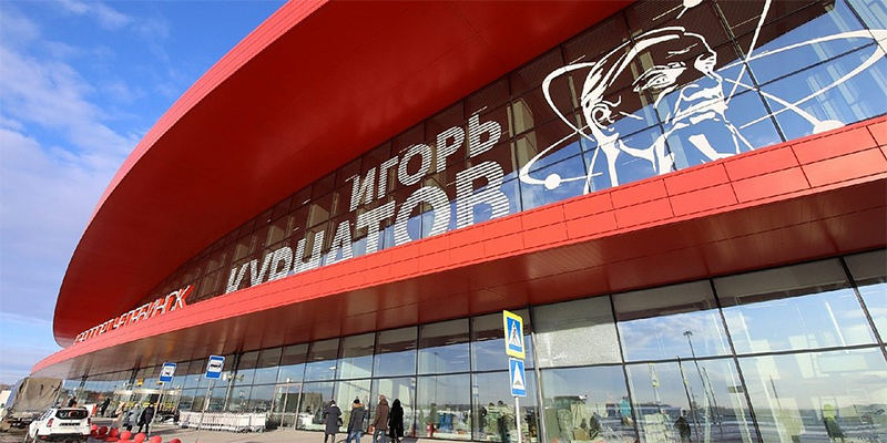 Новый терминал Международного аэропорта Баландино в Челябинске